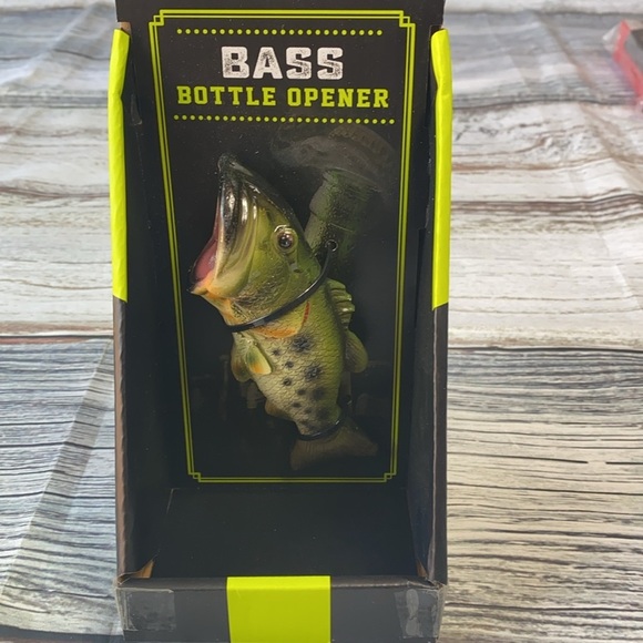 SAMSONICO Big Mouth Bass Bottle Opener Handheld 5.5 - Picture 3 of 9